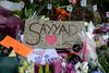 Et håndskrevet skilt sender en sidste hilsen til 14-årige Sayyad Milne, som blev dræbt i skyderiet mod Al Noor-moskeen i Christchurch i New Zealand. Foto: Anthony Wallace / AFP