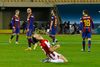 Efter at have været inde i en god periode i begyndelsen af januar tabte FC Barcelona søndag finalen i den spanske Supercup til Athletic Bilbao. Lionel Messi fik rødt kort i forlænget spilletid og rammes muligvis af karantæne i kommende ligakampe. Foto: REUTERS/Marcelo Del Pozo
