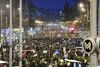 Søndagens demonstration i Budapest var indkaldt af fagforeningerne og oppositionspartierne. Ifølge de lokale aviser var over 15.000 mennesker mødt op. Foto: Balazs Mohai