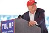 Smilet er stivnet noget hos den republikanske præsidentkandidat Donald Trump hen over weekenden og den første del af ugen.
