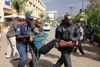 Angrebet på shoppingcentret Westgate i Kenyas hovedstad, Nairobi, sidste år. 67 mennesker blev dræbt, da terrorister med tilknytning til terrororganisationen al-Shabaab angreb centret og koldblodigt henrettede alle, der ikke var muslimer. Arkivfoto: Khalil Senosi/AP