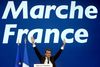 Emmanuel Macron vandt første runde af det franske præsidentvalg. Foto: Thibault Camus/AP
