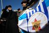 Overlevende græske jøder mødtes sidste år i byen Thessaloniki for at mindes 70-års dagen for den første deportation til koncentrations lejrene. Arkivfoto: Nikolas Giakoumidis/AP