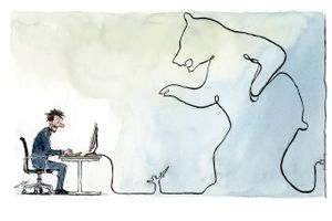 et er vigtigt at indse, at vi simpelthen har været for lemfældige med de systemer og it-produkter, der bruges i det offentlige. Der skal ryddes op, og der skal stilles skærpede krav fremover, skriver Jens Myrup Pedersen. Tegning: Rasmus Sand Høyer