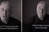 Skuespilleren og instruktøren Robert De Niro er ikke just begejstret for Trump. I en ny video lægger han ikke skjul på sin foragt. Screenshot/collage