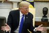 Trump har gentagne gange forlangt demokratisk støtte til sin grænsemur og truet med at nægte at underskrive finansloven. Foto: Evan Vucci/AP