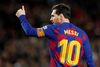 Lionel Messi og holdkammeraterne går ned i løn som følge af coronakrisen, meddeler Messi og Barcelona. Foto: Albert Gea/Reuters
