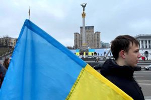 Ukraine kæmper i dag​ sin egen kamp helt alene, men uden at vide og ville det kæmper de også vores kamp, skriver Bo Nyhus. .Arkivfoto: Michael Bjerre 