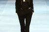 Outfit med hat fra Saint Laurent vinterkollektion. Arkivfoto: Jaques Brinon