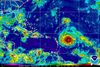 Det ser ud til, at stormen Irma (foto) bliver dobbelt så voldsom som de kraftige storme, vi oplever i Danmark. Foto: NOAA/AP