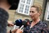 Mette Frederiksen går efter at danne en S-mindretalsregering. Foto: Thomas Sjørup/Ritzau Scanpix