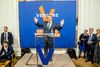 For fem år siden var Lars Løkke Rasmussen (V) ved at vælte efter et EU-valg. Søndag trådte han frem som valgets store vinder. Foto: Stine Bidstrup