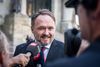 Dan Jørgensen (S) ankommer til statsministeriet efter regeringsrokade, Christiansborg, København, torsdag den 29. august 2024.. (Foto: Emil Nicolai Helms/Ritzau Scanpix)