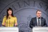 Regeringen giver hver udflyttet medarbejder mulighed for at søge op til 25.000 kr. til at komme godt videre, hvis de ikke ønsker at flytte væk fra København. Pressemøde med minister for offentlig innovation Sophie Løhde (V) og statsminister Lars Løkke Rasmussen (V). Foto: Mads Claus Rasmussen/Scanpix 2018)