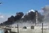 Russiske fly angriber oprørsstyrker nær Homs.