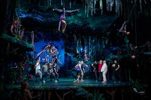 Fredericia Teaters musicalsatsning “Tarzan” er den største nogensinde på teatret, som er udbygget til bristepunktet.