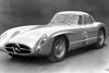 In this handout image courtesy of Mercedes-Benz AG obtained on May 19, 2022, a Mercedes-Benz Rennsportprototyp 300 SLR "Uhlenhaut-Coupe" (W 196 S) is pictured, on July 2, 1955. - A 1955 Mercedes-Benz, one of only two such versions in existence, was auctioned off earlier this month for a whopping 135 million euros ($143 million), making it the world's most expensive car ever sold, RM Sotheby's announced on May 19, 2022. "A 1955 Mercedes-Benz 300 SLR Uhlenhaut Coupe from 1955 has been sold at auction for a record price of €135, 000, 000 to a private collector, " the classic car auction company said in a statement. (Photo by Mercedes-Benz AG / AFP) / RESTRICTED TO EDITORIAL USE - MANDATORY CREDIT "AFP PHOTO / Mercedes-Benz AG" - NO MARKETING NO ADVERTISING CAMPAIGNS - DISTRIBUTED AS A SERVICE TO CLIENTS
