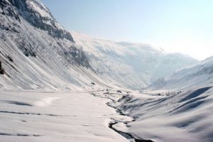 Det er særligt ved skisportssteder som Voss og Hardanger, at der er fare for sneskred.