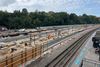 De nye perroner er ved at blive bygget op. De går fra at være 250 meter lange til at være 320 meter lange, så der er plads til de nye længere eltog. Perronerne bliver desuden opgraderet, så det bliver lettere for synshandicappede at orientere sig.