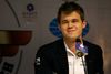 Magnus Carlsen spiller her mod Radjabov Teimourat i London i marts i den afgørende kandidatturnering om at spille VM-finale. Det norske skakgeni blev i en alder af 13 år den næstyngste stormester nogensinde. Som 19-årig blev han den yngste spiller, der har ligget nummer et på skakkens verdensrangliste. Foto: Andrew Testa