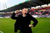 Hvis det søndag bliver til en sejr over FC København, er FC Midtjylland reelt dansk mester, og træner Glen Riddersholm kan for alvor knytte næven i triumf. Arkivfoto: Lars Poulsen/Polfoto
