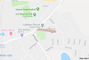 Vojens Kirke ligger på Østerled i Vojens. Kort: Google