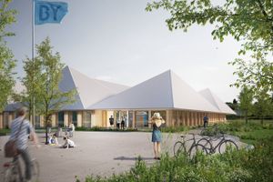 Byrådet sender planen om en ny idrætshal i Stavtrup i høring blandt borgerne, som langt fra er enige i placeringen af den nye hal.