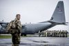 Danske soldater afgik i januar fra Roskilde Lufthavn med kurs mod Estland, hvor de bidrager til en nyopstillet Nato-styrke for de baltiske lande. Det er en del af Natos oprustning mod Rusland. Arkivfoto: Mads Claus Rasmussen/Scanpix