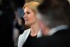 »Man kan diskutere, hvorvidt det er rimeligt, at man kan sende sin børnecheck ud af landet til børn, der bor i andre lande. Jeg lever med det,« sagde statsminister Helle Thorning-Schmidt (S) under spørgetimen i folketingssalen. Foto: Mik Eskestad