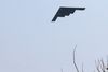 Et amerikanske B-2 bombefly fanget over Sydkorea i 2013. Arkivfoto: AP
