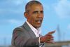 Den tidligere amerikanske præsident Barack Obama er i Sydafrika efter et besøg i Kenya, hvor hans far blev født. Foto: AP