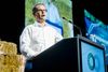 Christian Rabjerg Madsen, minister for natur og dyrevelfærd (S) da Landbrug og Fødevarer holder stormøde om regeringens landbrugspolitik i Odense Congress Center, mandag den 31. august 2026. Op mod 5000 personer fra landbrugsindustrien ventes at deltage i mødet.. (Foto: Mads Claus Rasmussen/Ritzau Scanpix)