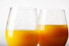 Et lille glas æble- eller appelsinjuice har et sukkerindhold, der svarer til fem teskefulde sukker. Foto: Rune Pedersen