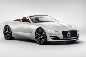 EXP 12 Speed 6e-konceptet fra Bentley viser, hvordan den første helstøbte åbne og elektriske superluksusbil kan se ud. Foto: Bentley