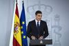 Sanchez blev lørdag taget i ed. Han afløser Mariano Rajoy, som nåede over seks år som premierminister, indtil han faldt for en korruptionsskandale, der havde forgreninger til hans konservative parti, PP. Foto: Francisco Seco/AP