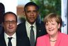 Frankrigs præsident, Francois Hollande, er blevet aflyttet af USA. Det samme har Tysklands kansler, Angela Merkel, været udsat for. Men både Holland og Merkel har brug for de amerikanske overvågningsprogrammer. Foto: John MacDougall/AP