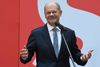 Tysklands vicekansler, socialdemokraten Olaf Scholz, har som leder af den nye Forbundsdags største parti gode muligheder for at danne en ny regering, men der ligger svære forhandlinger forude. Foto: Christof Stache/Afp