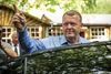 Statsminister Lars Løkke Rasmussen (V) på valgdagen til Grundlovsarrangement i Terndrup i Nordjylland, onsdag den 5. juni 2019.