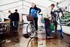 Ellbjørg Grønlunds cykel blev i weekenden ordnet ved en såkaldt cykelevent. Styret er nu sat ned, støttebenet er ordnet, og der er ny luft i dækkene. Foto: Carsten Bundgaard