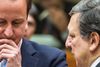 David Cameron (t.v.) i selskab med formand for EU-Kommissionen José Manuel Barroso.