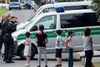 Politiet i Dresden ved en tidligere episode med vold mod asylansøgere.