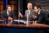 Den amerikanske skuespiller og instruktør var synligt ophidset, da han debatterede radikal islam med komikeren Bill Maher og forfatteren Sam Harris fredag aften.