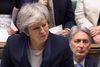 Storbritanniens premierminister Theresa May led et syngende nederlag, da det britiske parlament tirsdag stemte om hendes brexit-aftale med EU. Foto: AFP