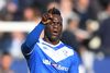 Mario Balotelli under søndagens kamp mellem Brescia og Lazio. Foto: Daniele Mascolo/Reuters