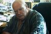 Den berømte astronom Patrick Moore.