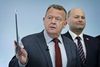 Lars Løkke Rasmussen og Søren Pape Poulsen er blandt de politikere, der har kritiseret CBS-ledelsens beslutning. Arkivfoto: Jens Dresling/Polfoto