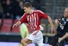 Nicklas Helenius scorede sejrsmålet for AaB mod Sønderjyske.