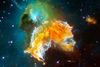 En supernova er en eksploderende stjerne, der udsender så meget lys, at den kan overstråle en hel galakse i flere dage eller uger. Foto: Nasa/Esa/Heic og The Hubble Heritage Team