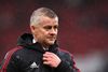 Manchester United's Norwegian manager Ole Gunnar Solskjaer reacts at the final whistle during the English Premier League football match between Manchester United and Manchester City at Old Trafford in Manchester, north west England, on November 6, 2021. (Photo by Oli SCARFF / AFP) / RESTRICTED TO EDITORIAL USE.No use with unauthorized audio, video, data, fixture lists, club/league logos or 'live' services. Online in-match use limited to 120 images. An additional 40 images may be used in extra time.No video emulation. Social media in-match use limited to 120 images. An additional 40 images may be used in extra time.No use in betting publications, games or single club/league/player publications. /