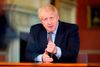 Boris Johnson præsenterede søndag aften hovedtrækkene i en britisk genåbningsplan. Den er meget forsigtig - og planen er foreløbig. Først skal smitten og dødsfaldene under kontrol. Foto: AFP/10 Downing Street
